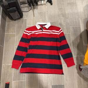 Nautica Men's Long-Sleeve  Polo Shirt (Rugby)